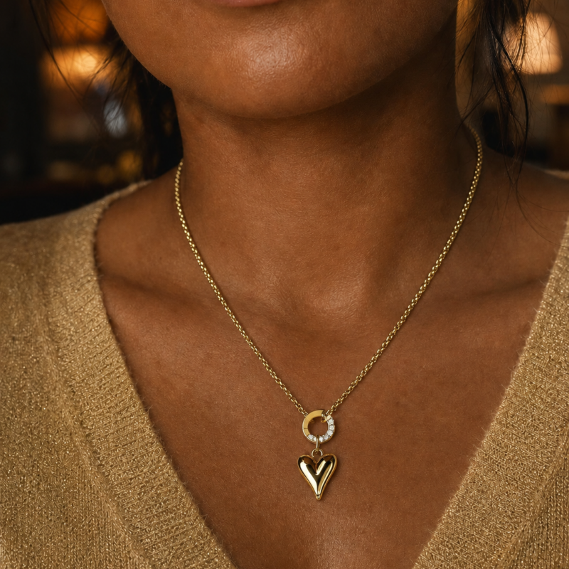 49920c29-83d1-4844-bdd4-99aa8ab02dae 14K Gold Plated Stainless Steel Necklace