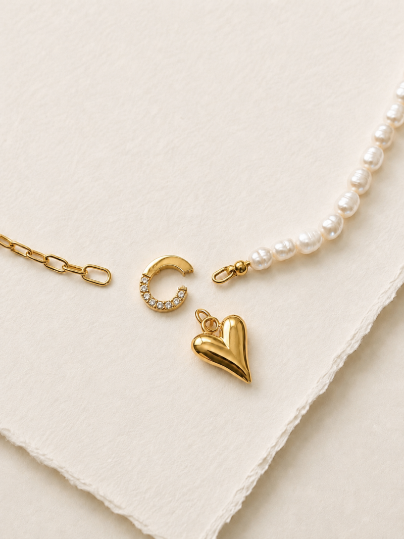 14K Gold Plated Stainless Steel DIY Necklace