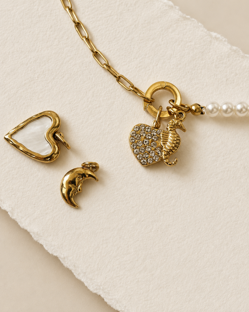 14K Gold Plated Stainless Steel DIY Necklace