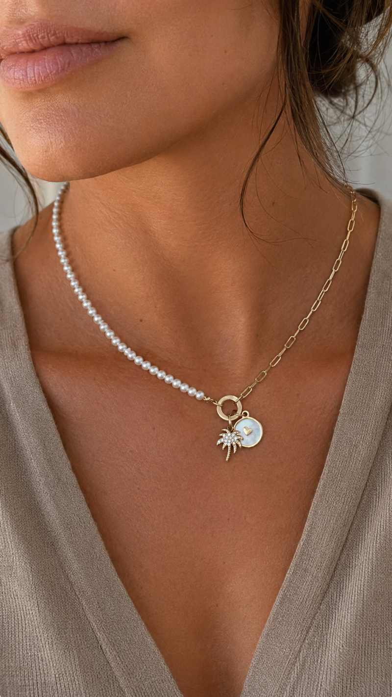 14K Gold Plated Stainless Steel DIY Necklace