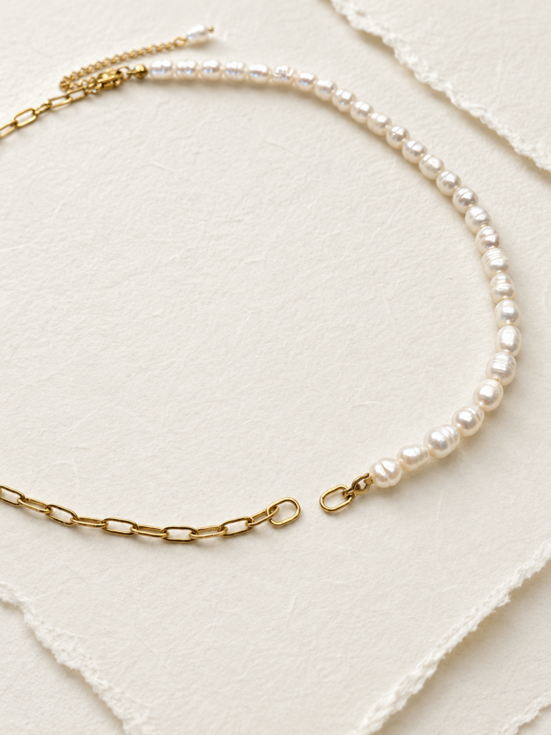 14K Gold Plated Stainless Steel DIY Necklace