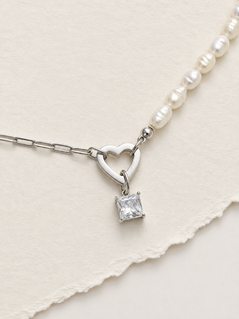 Stainless Steel Silver Colour DIY Necklace