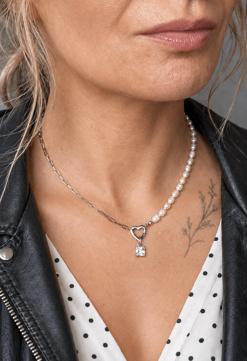 Stainless Steel Silver Colour DIY Necklace