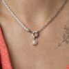 Stainless Steel Silver Colour DIY Necklace