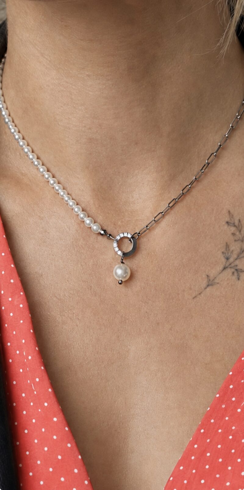 Stainless Steel Silver Colour DIY Necklace