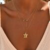 18k Gold Plated Stainless Steel Turtle Pendant Necklace (Copy)