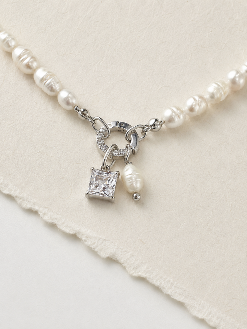 Stainless Steel Silver Colour DIY Necklace