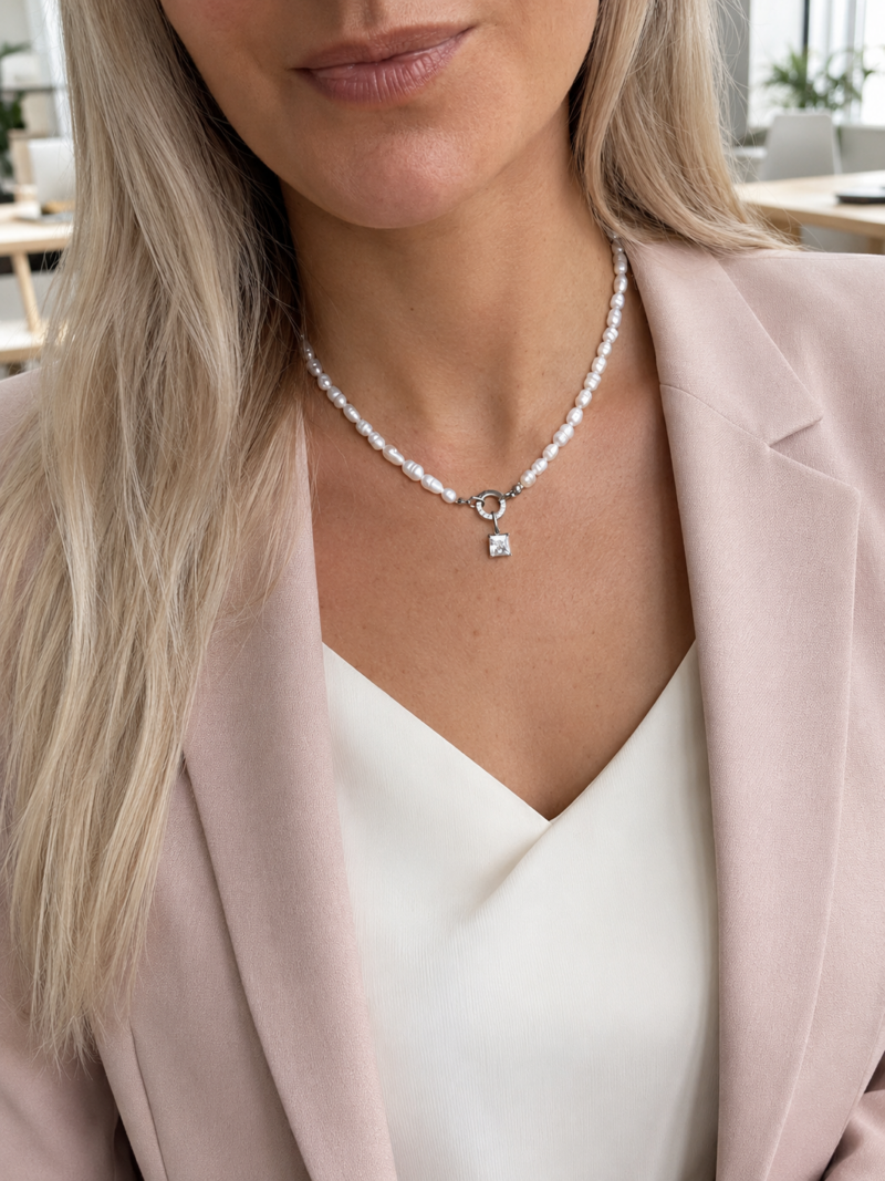 Stainless Steel Silver Colour DIY Necklace