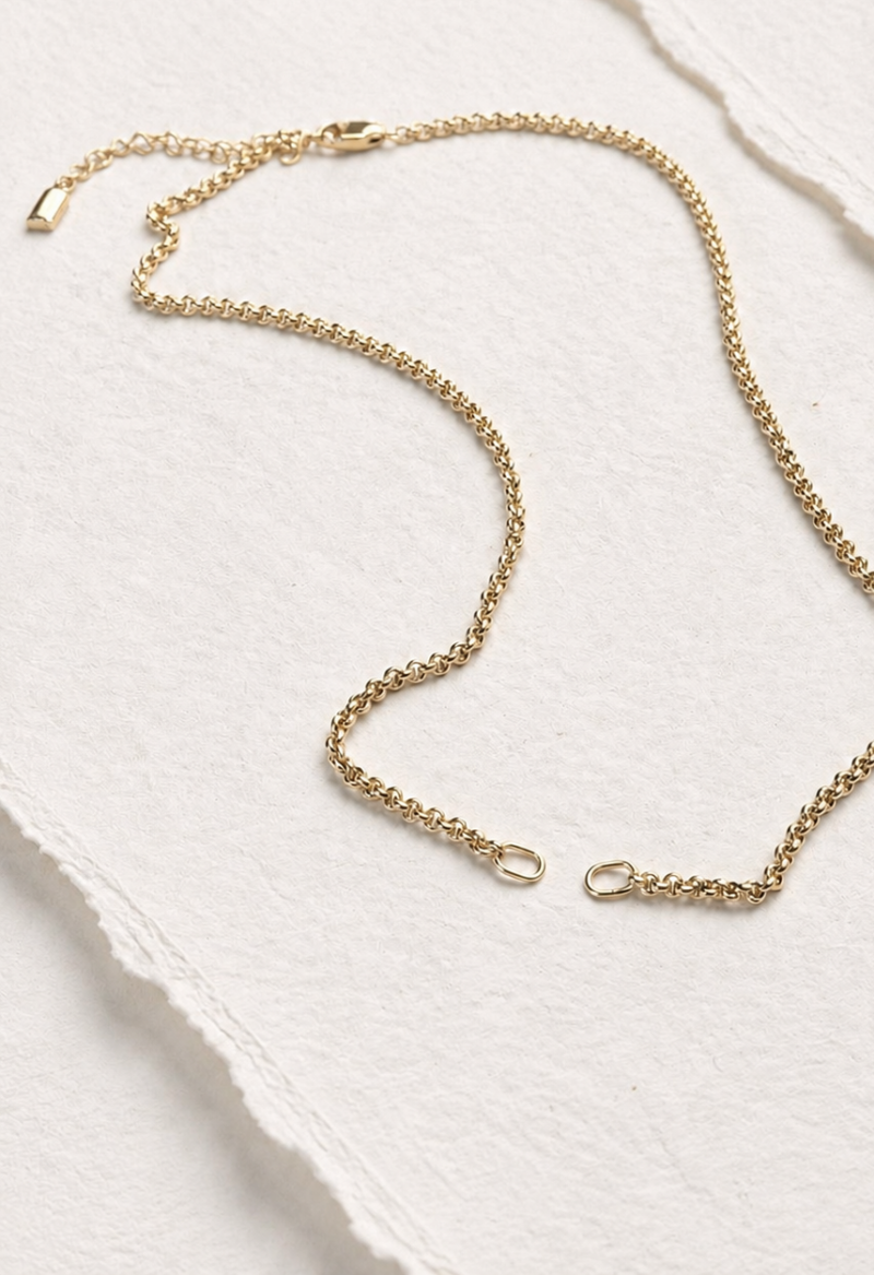 14K Gold Plated Stainless Steel Necklace