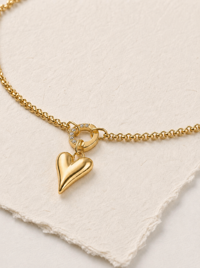 14K Gold Plated Stainless Steel Necklace